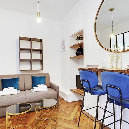 Chic - 1br - 2p - Place De La Nation Appartamento
